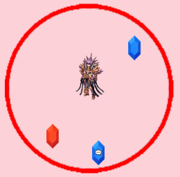 ↑ x2 Blue Crystal (Lv 3 onwards) ●Destroy x2 Blue Crystal to Stun the MVP for a period of time. ●Spawn 2 type of Blue Crystal, one can be destroyed on the spot, the other is a "Portal" Crystal that teleport you to a spiral staircase where at the end of it is the 2nd Blue Crystal. ●Spawn randomly around the area.