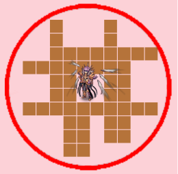 ↑ Ground Drive (Lv 2) ●Earth Elemental Spell.