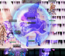 ↑ Bubble ●This is what it looks like in the fight.