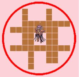 ↑ Ground Drive (Lv 2 onwards) ●Earth Elemental Spell. ●There are few Safe Spot to avoid the Spell.