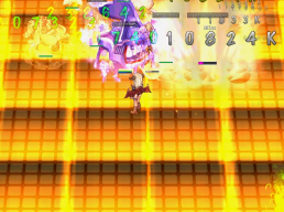 ↑ Almost Full Screen Squares ●This is what it looks like in the fight. ● This skill is actually called Block Explosion.